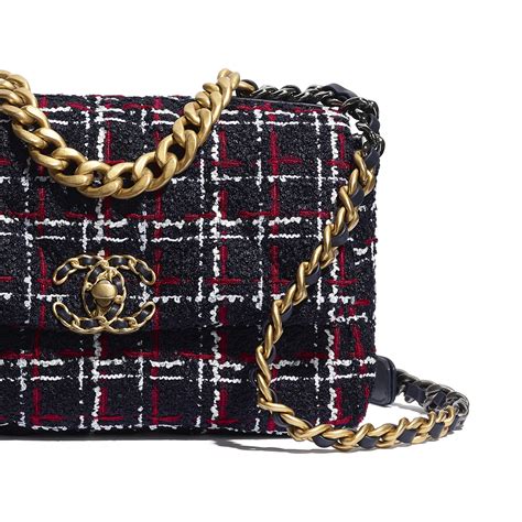 tweed handbag chanel|chanel tweed shopping bag.